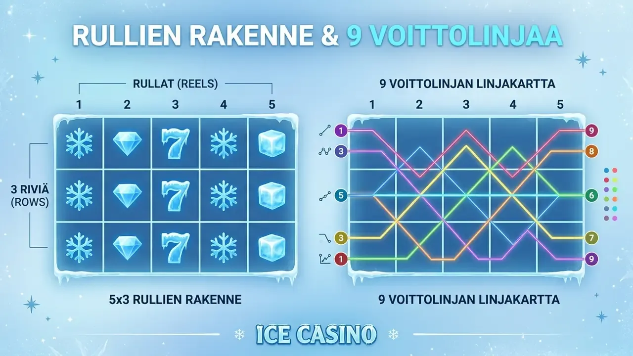 Dead or Alive voittolinjat ja rullien rakenne