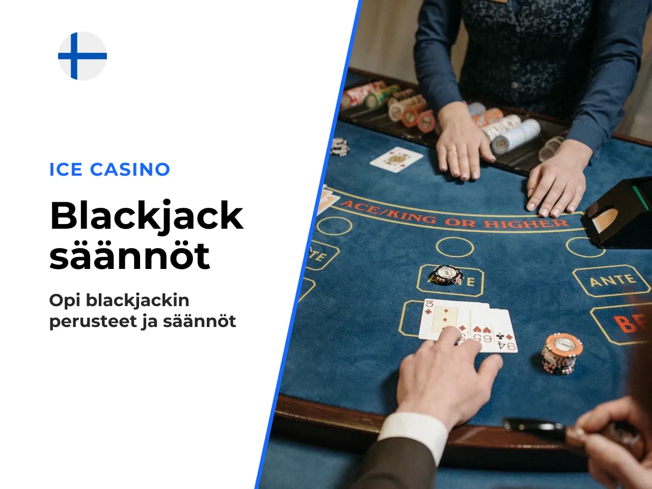 Mikä blackjack on ja miten korttien