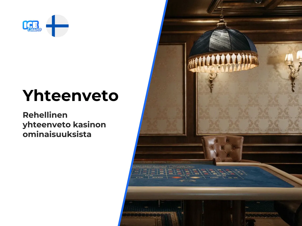 Yhteenveto ja kirjoittajasta. Lyhyesti Ice Casino