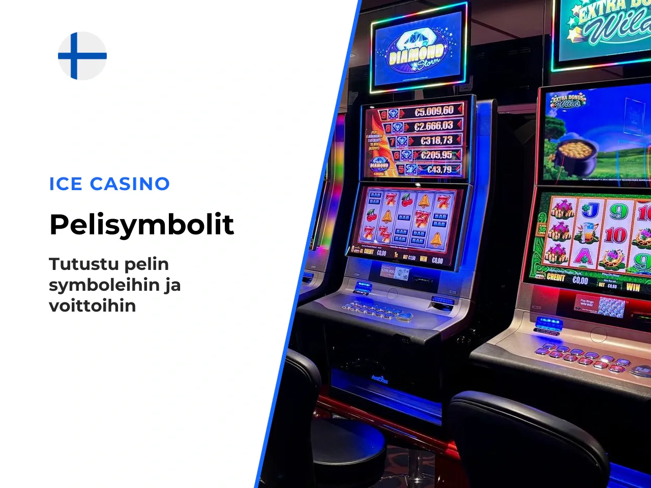 Symbolit, voittolinjat ja panokset. Pelin symbolisto