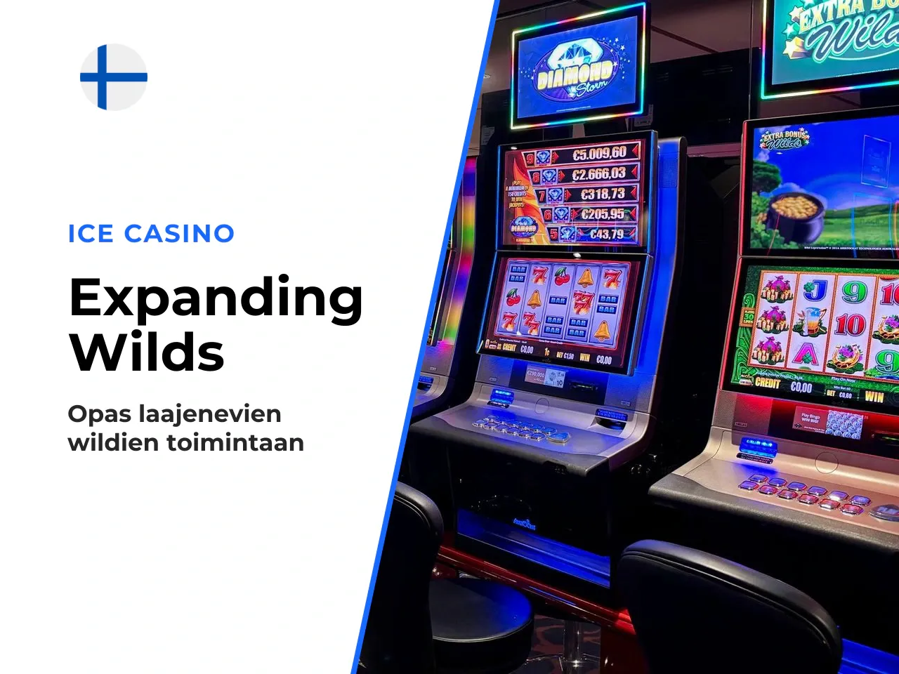 Expanding wilds ja niiden toiminta. Expanding