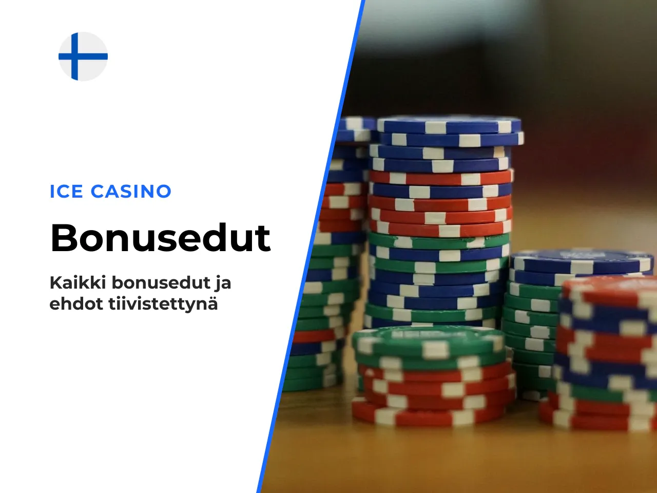 Ice Casino -bonusten hyvät ja huonot