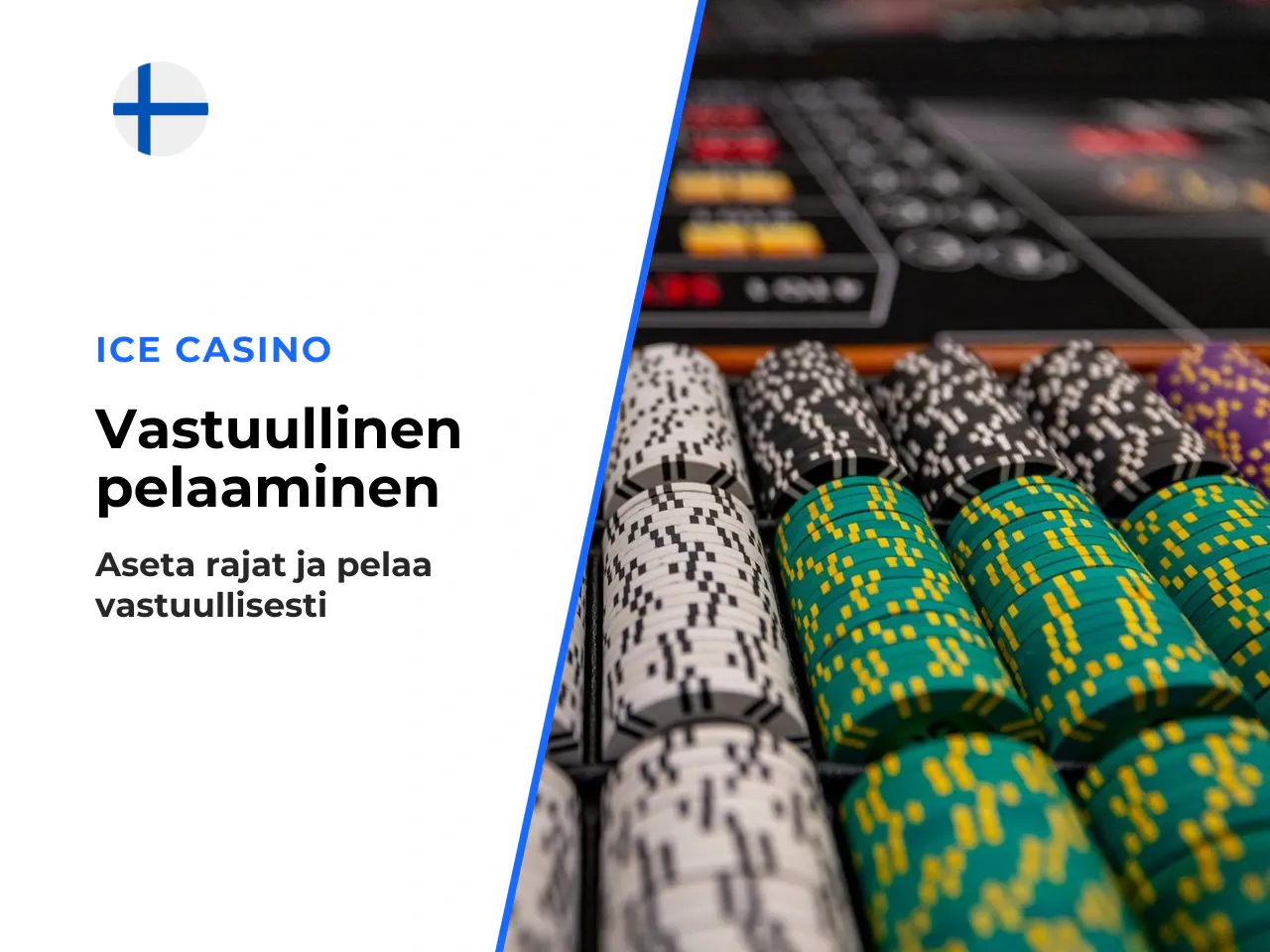 Vastuullinen pelaaminen ja rajat mitä tehdä