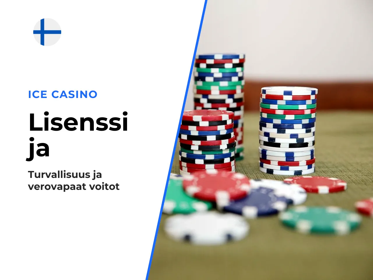Lisenssi, operaattori ja voittojen verotus Suomessa