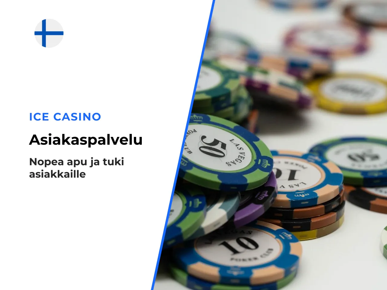 Ice Casino sähköposti, kotiutusten käsittelyajat ja