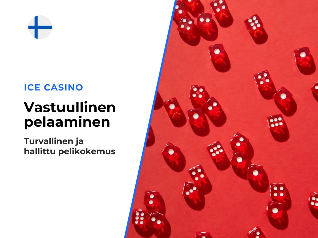 Vastuullinen pelaaminen ja pelirajat sovelluksessa. Sovelluksen