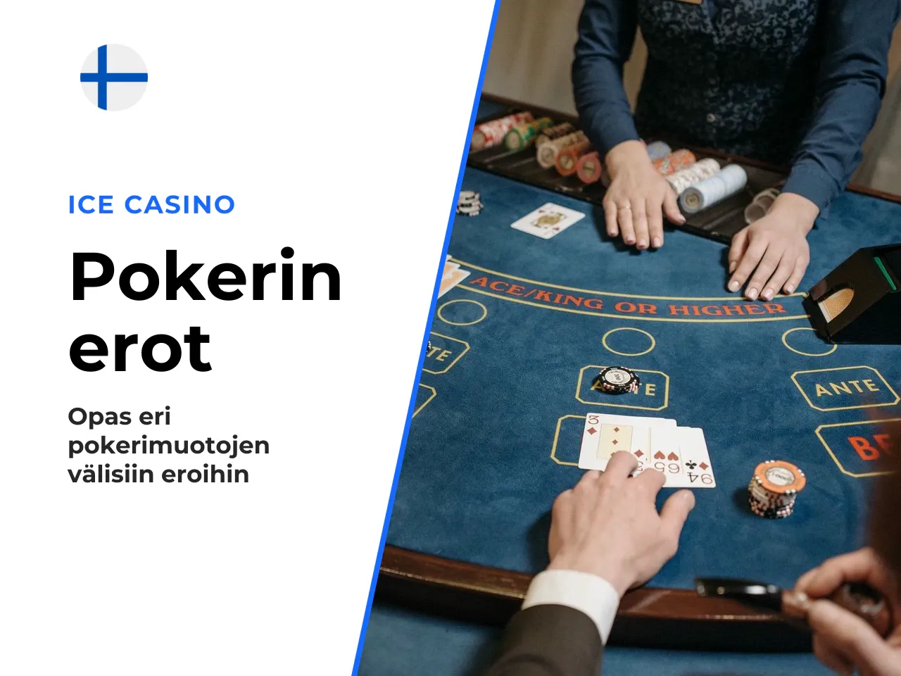 Casino poker ja video poker verrattuna