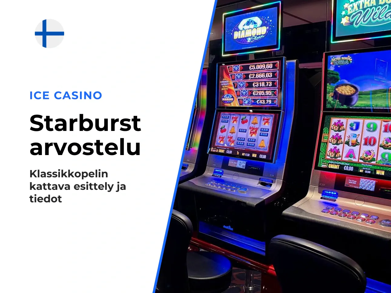 Starburst slot pelin yleiskuva ja tärkeimmät