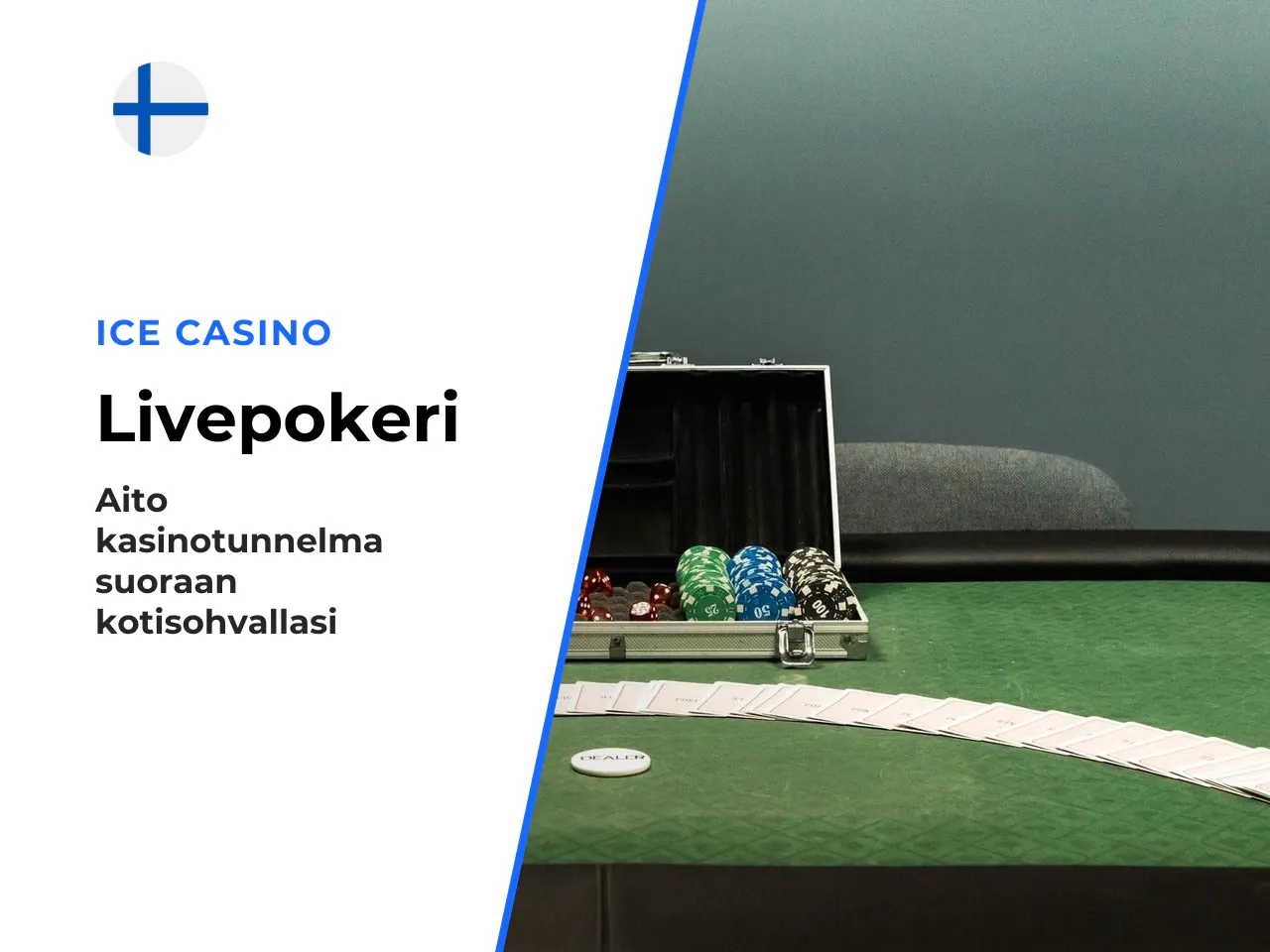 Poker live dealer ja live casino
